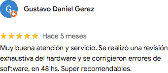 Opinión de cliente 5